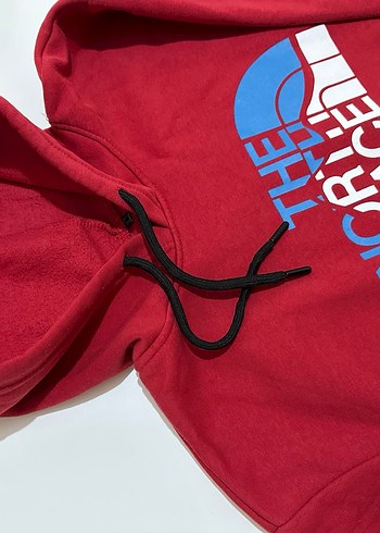 The North Face Kırmızı Kapüşonlu Sweatshirt - Görsel 2