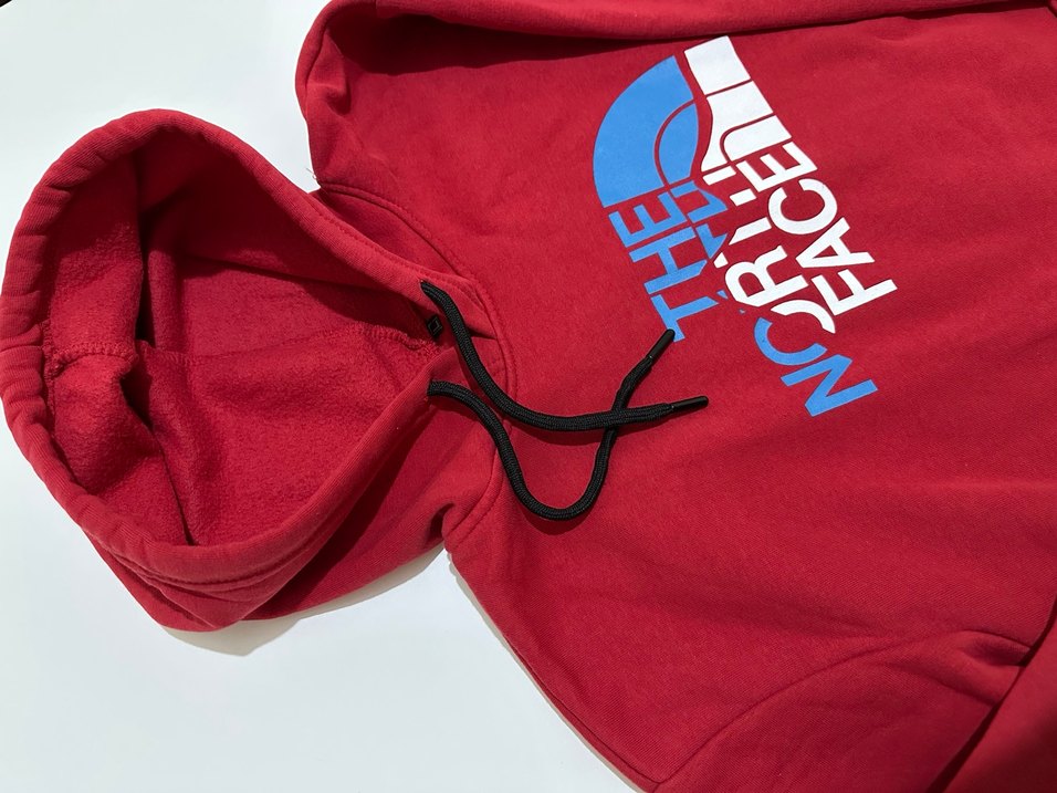 The North Face Kırmızı Kapüşonlu Sweatshirt - Görsel 2