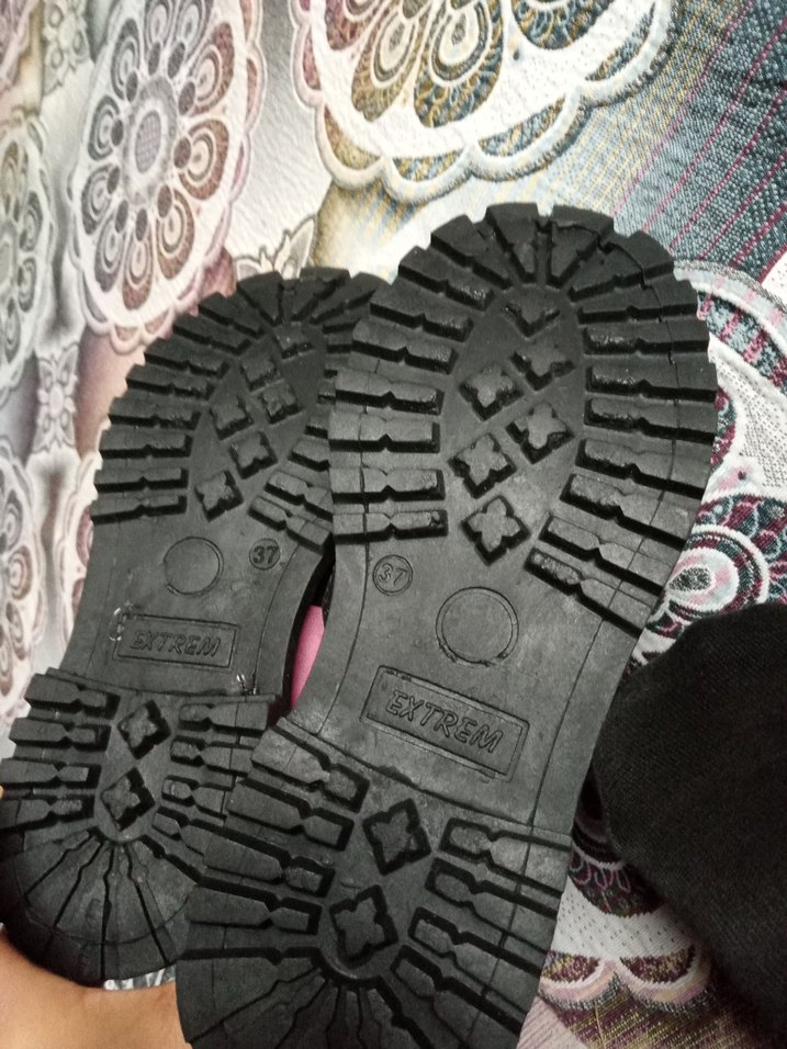 Kızlar için Pembe Bağcıklı Kürklü Bot - Görsel 2