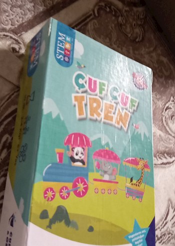 Çuf Çuf Tren - Çocuklar için Eğitici zeka oyunu - Görsel 3