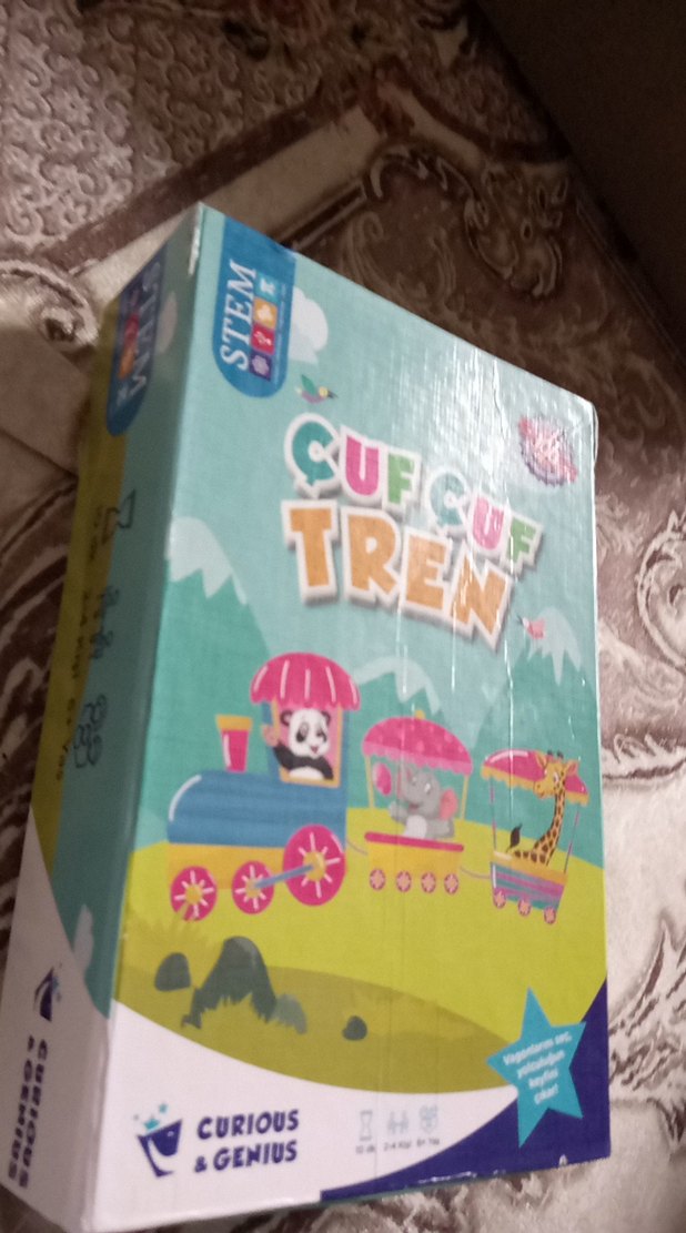 Çuf Çuf Tren - Çocuklar için Eğitici zeka oyunu - Görsel 3