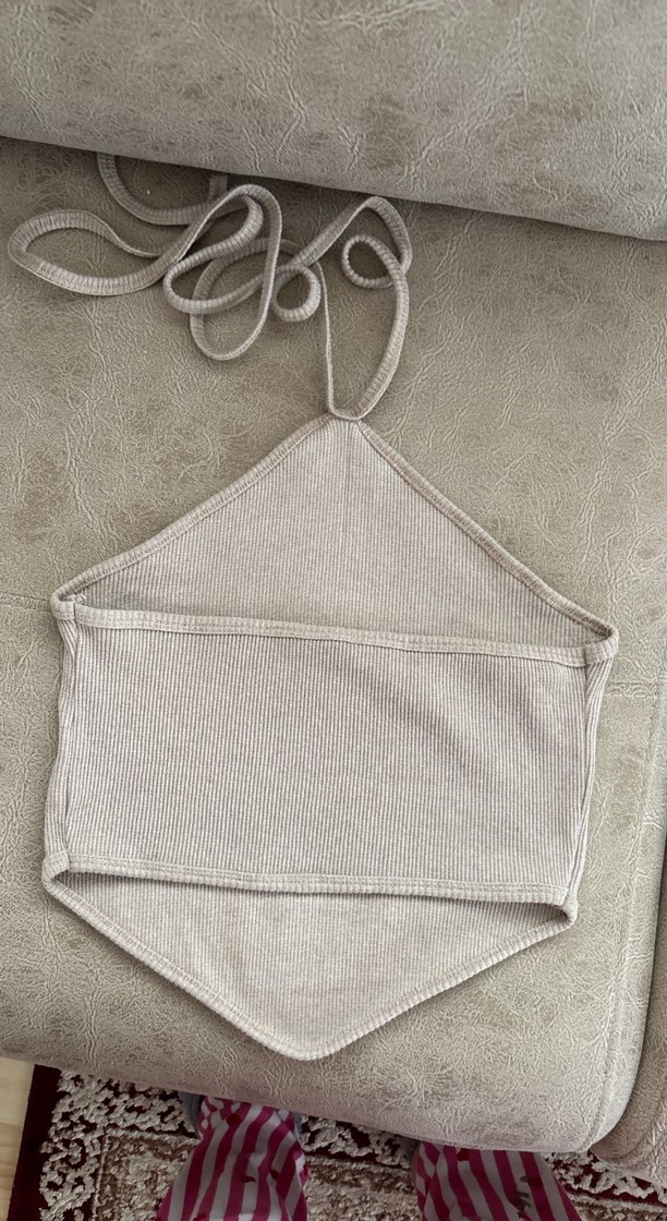 Bej Bağlamalı crop - Görsel 3