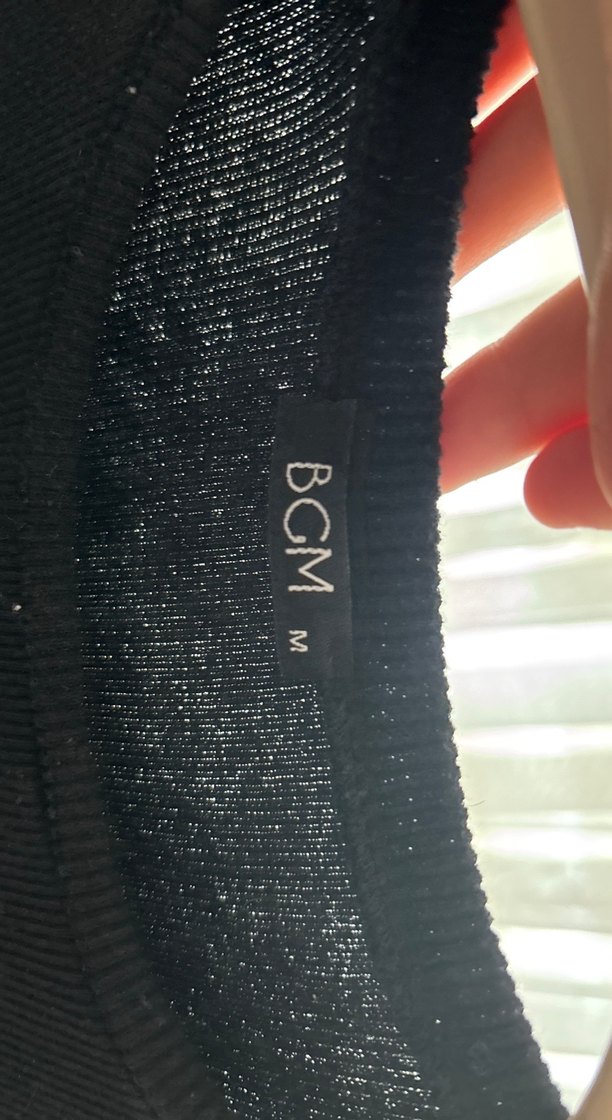 Drapeli Siyah Hamile Midi Elbise - Görsel 4