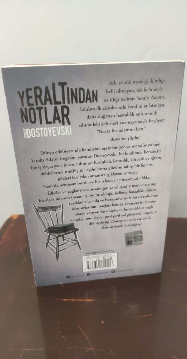 Yeraltından Notlar - Fyodor Dostoyevski - Görsel 2