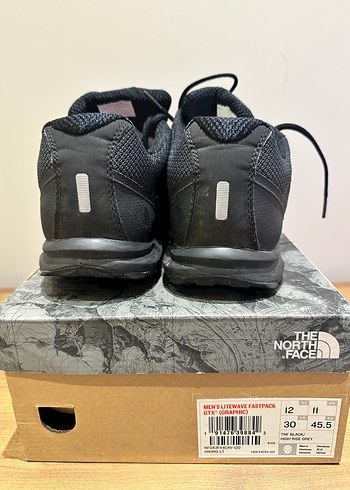 North Face Erkek Siyah Outdoor Spor Ayakkabı - Görsel 3