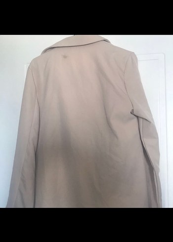 Bej Uzun Kesim Kadın  Takım 
Ceket - Görsel 2