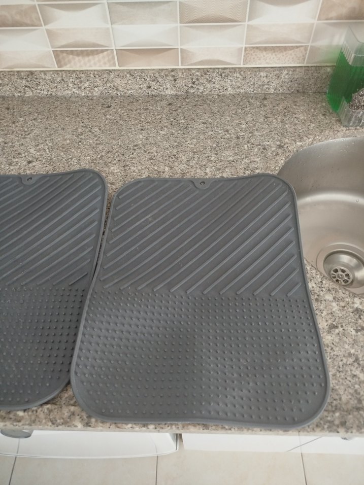 Gri Kaymaz bulasik kurutma mati - Görsel 2