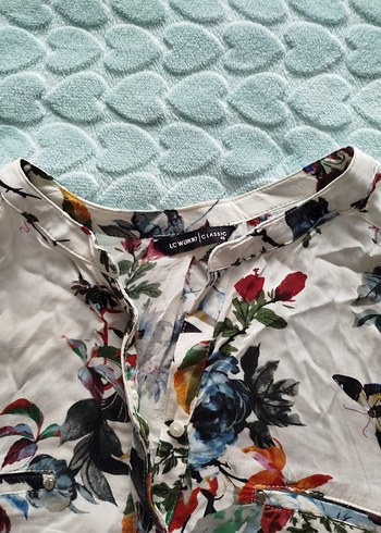 Çiçek Desenli Bohem tunik Bluz - Görsel 3