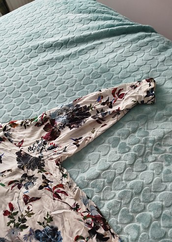 Çiçek Desenli Bohem tunik Bluz - Görsel 2