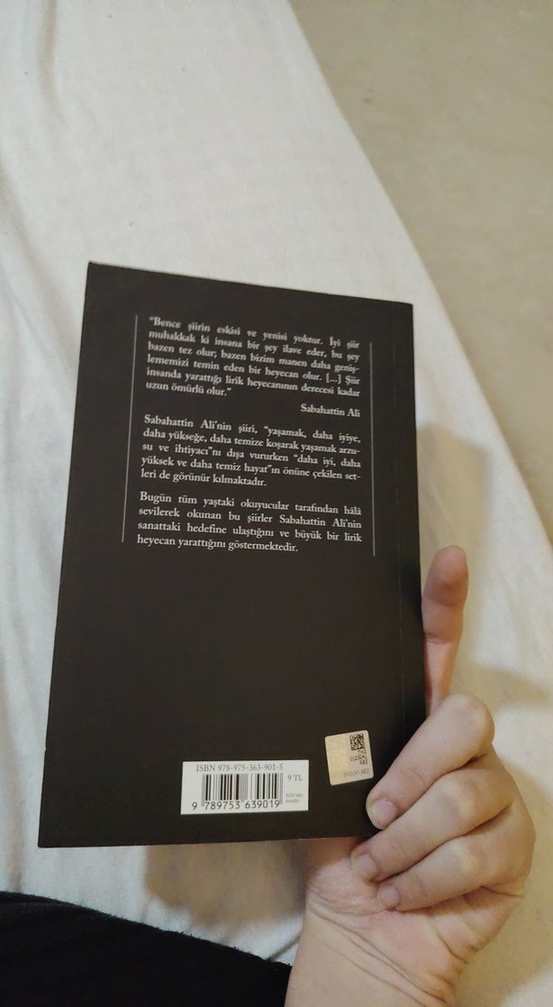 Sabahattin Ali Bütün Şiirleri - Yapı Kredi Yayınları - Görsel 3