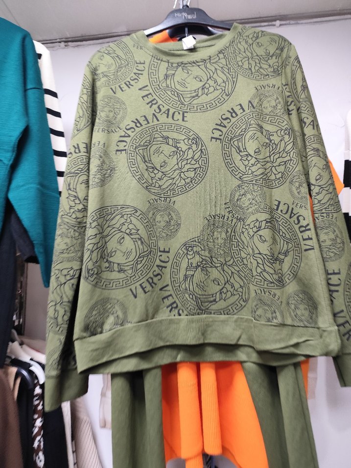 Haki Baskılı Pamuklu Tişörtü takım - Görsel 3