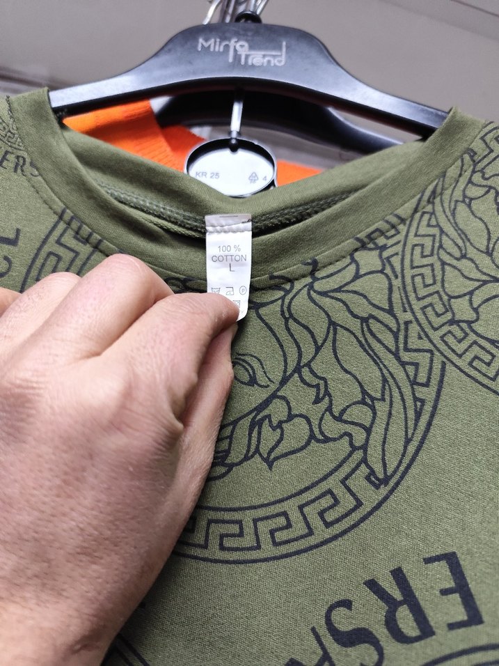 Haki Baskılı Pamuklu Tişörtü takım - Görsel 2