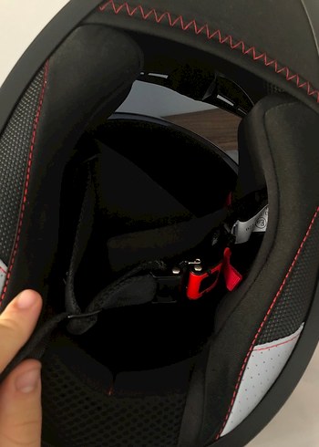 Siyah NCR Motosiklet Kaskı XL - Görsel 7