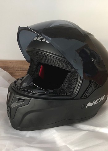 Siyah NCR Motosiklet Kaskı XL - Görsel 3