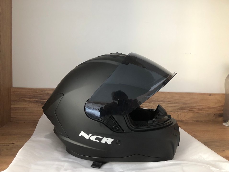 Siyah NCR Motosiklet Kaskı XL - Görsel 2