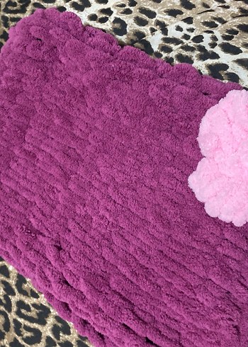 El yapımı örgü atkı ve bere takımı - Görsel 3