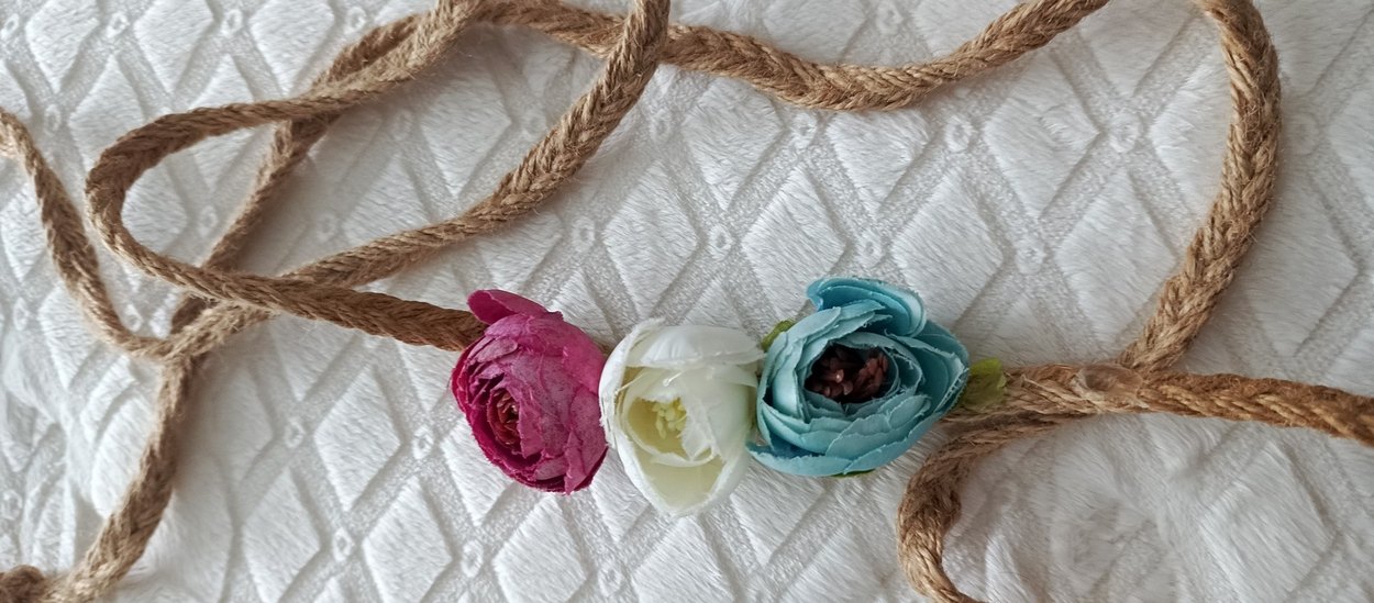 Kadın Beyaz Dantel Uzun Kollu Bohem Elbise - Görsel 3