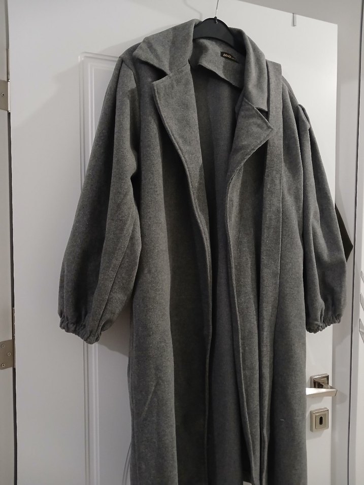 Gri Kemerli Uzun Kaban - Görsel 3