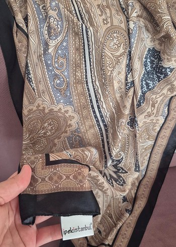 İpek İstanbul Hint Desen şal - Görsel 2