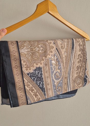 İpek İstanbul Hint Desen şal - Görsel 4