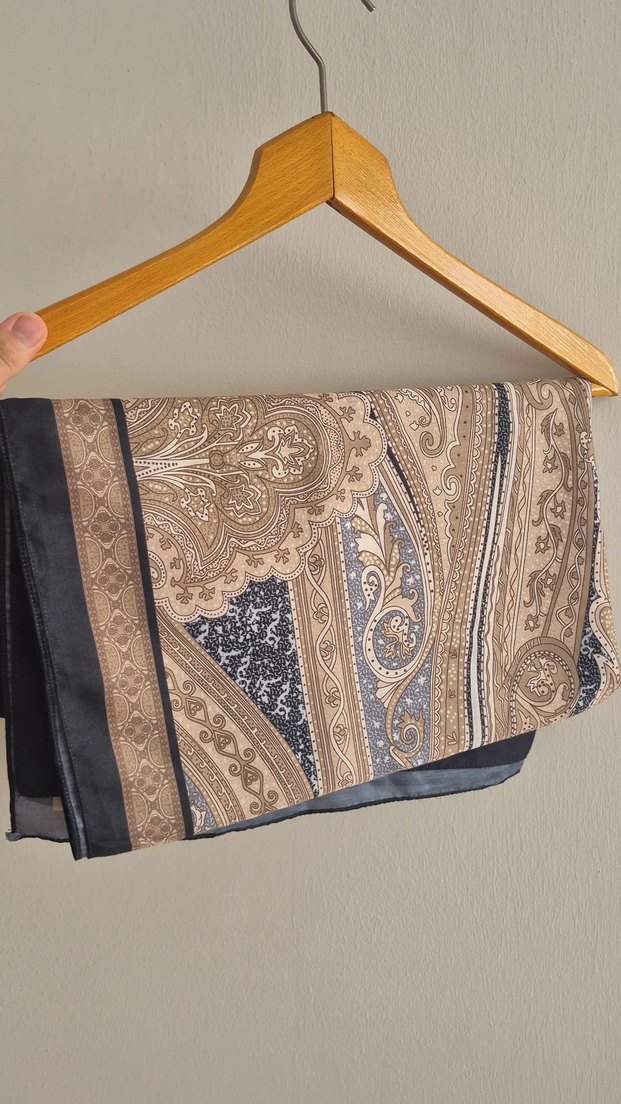 İpek İstanbul Hint Desen şal - Görsel 4