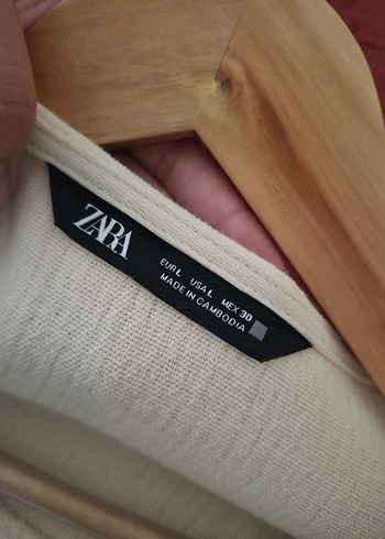 Zara Orjinal Etnik desen Ceket - Görsel 4