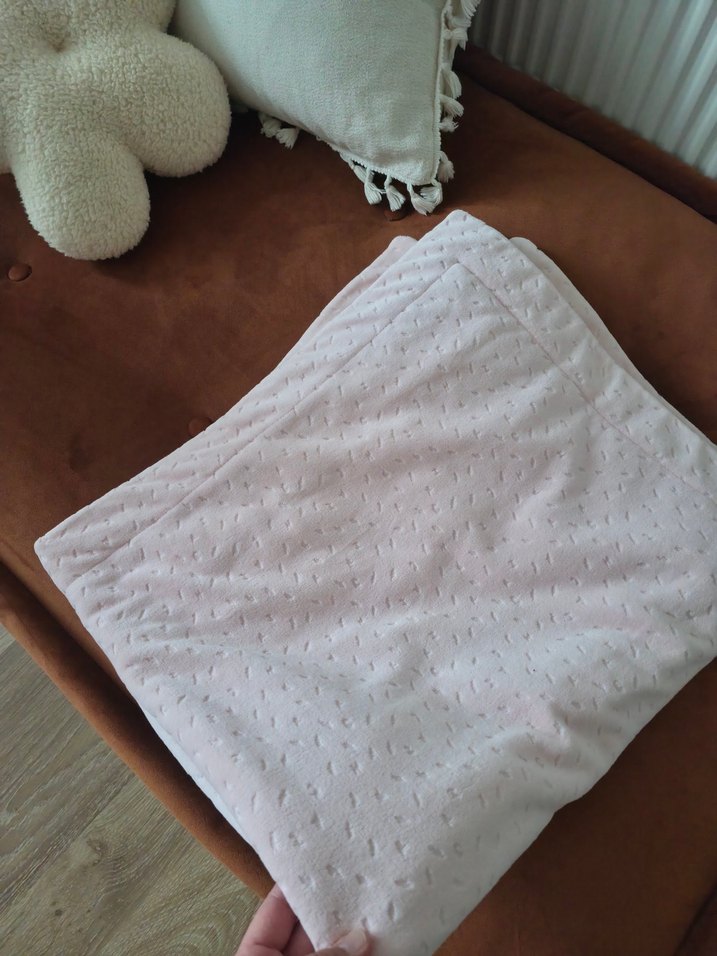 Toz pembe Bebek battaniyesi - Görsel 2