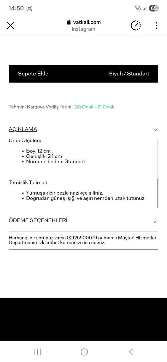 Vatkalı marka, Sıfır Klasik Siyah Deri Kadın Omuz Çantası - Görsel 4