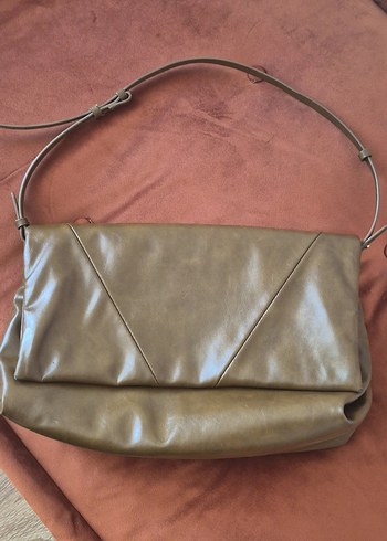 Zara Orjinal Zarf Çanta - Görsel 5