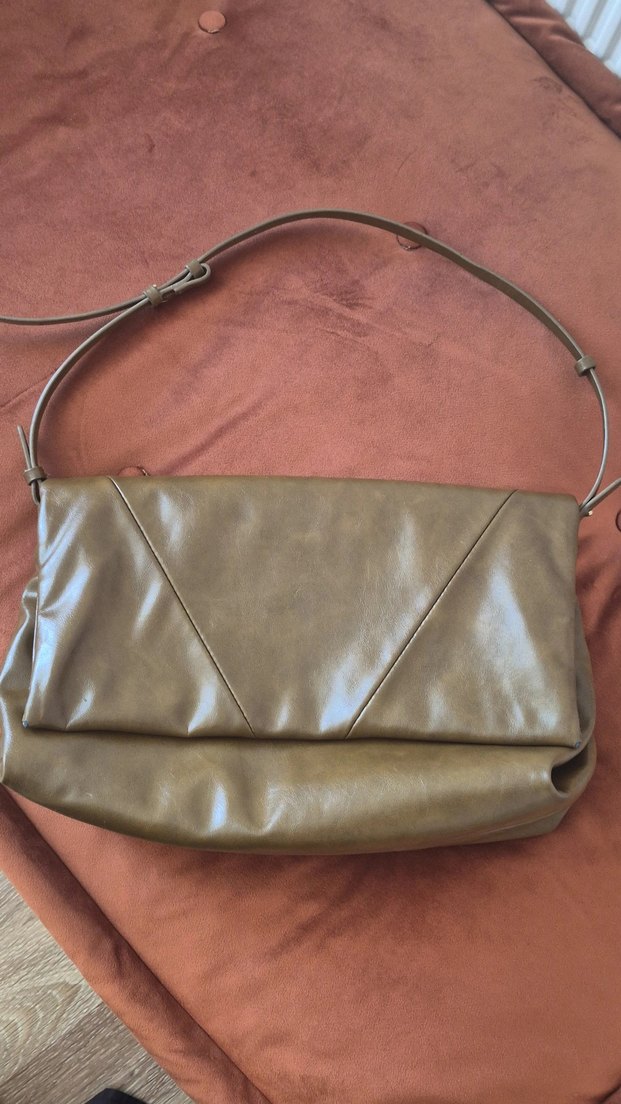 Zara Orjinal Zarf Çanta - Görsel 5