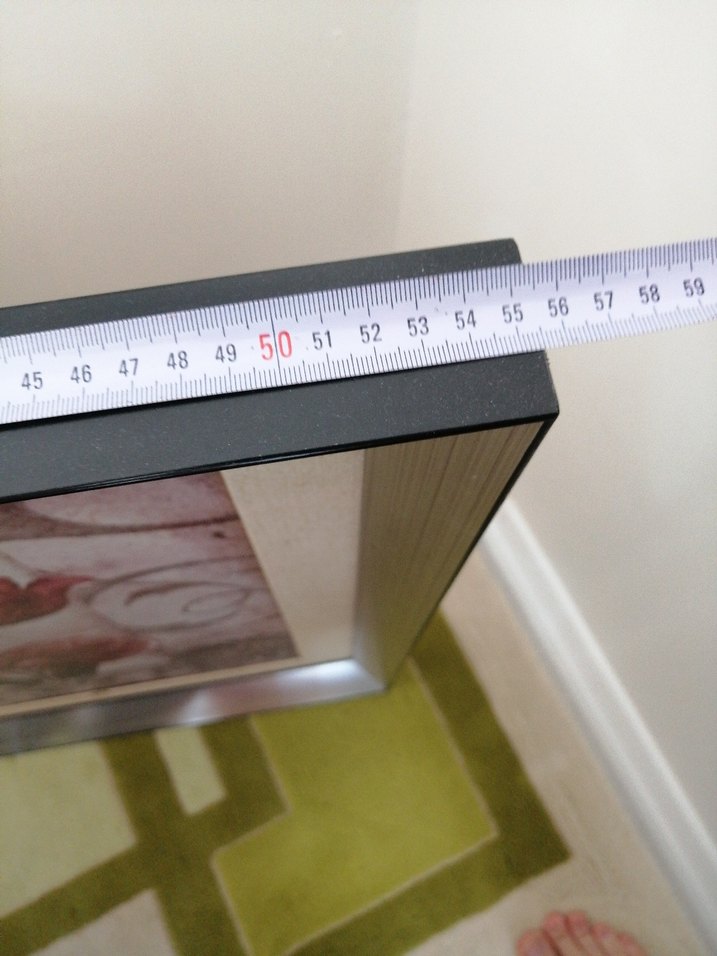 Bordo Tonlarında Çerçeveli Lale Tablosu - Görsel 4