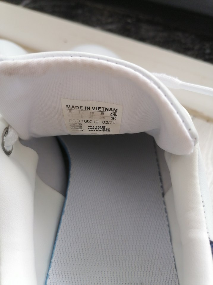 Beyaz Adidas Erkek Sneakers - Görsel 3