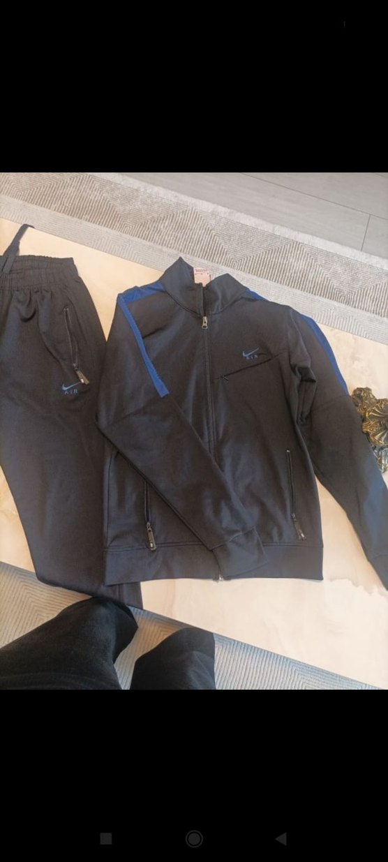 Nike Siyah Fermuarlı Erkek Outdoor Eşofman Altı - Görsel 2