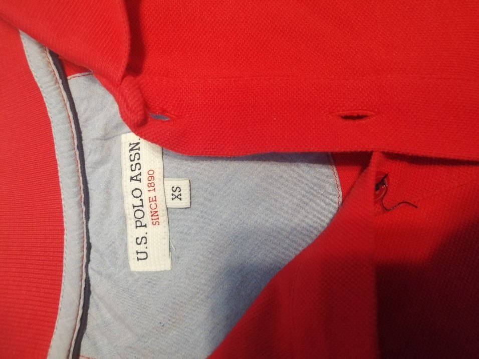 Kırmızı Fermuarlı Erkek Polo Tişört - Görsel 3