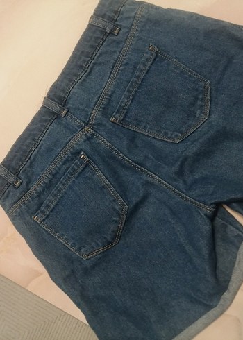 Renkli Baskılı Kız Kot Pantolon - Görsel 4