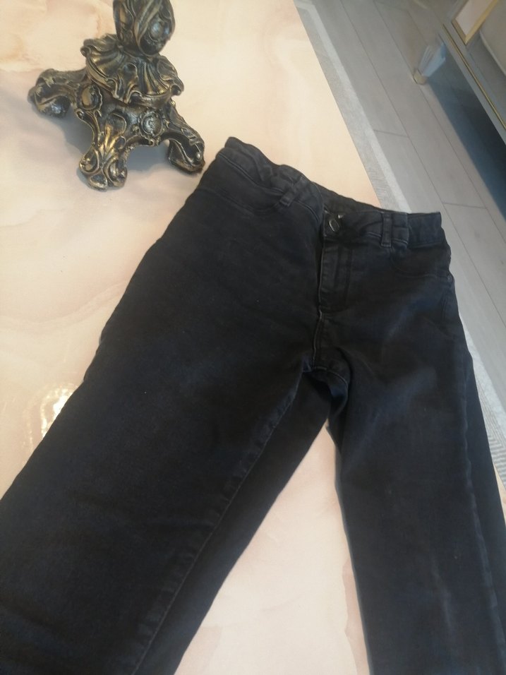 Kız çocuk dar paça pantolon - Görsel 3