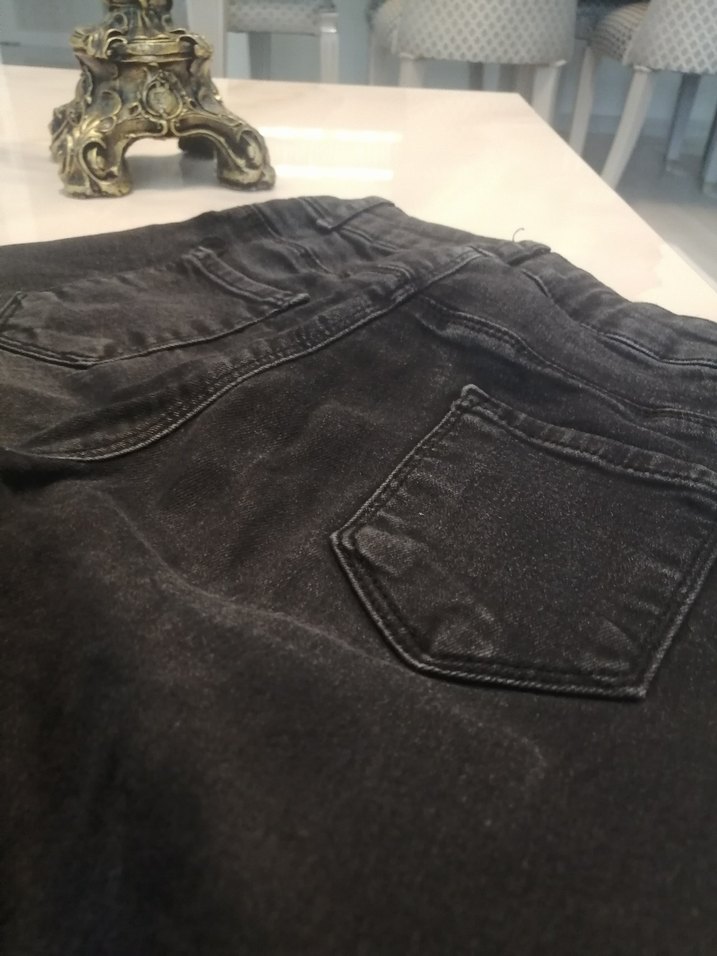 Kız çocuk dar paça pantolon - Görsel 2