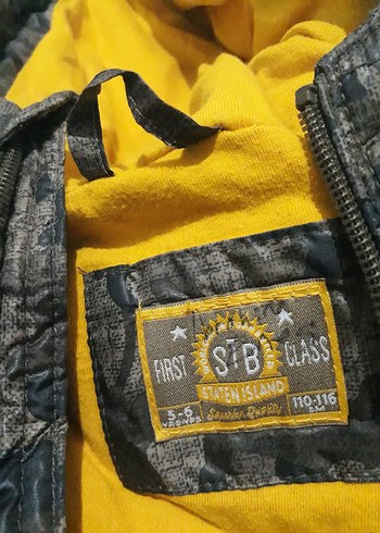 Kapüşonlu Kamuflaj Desenli Erkek Çocuk Mont - Görsel 4