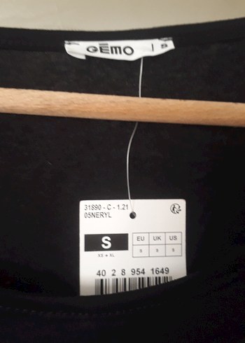 Bohem Siyah Baskılı Tişörtü - Görsel 3