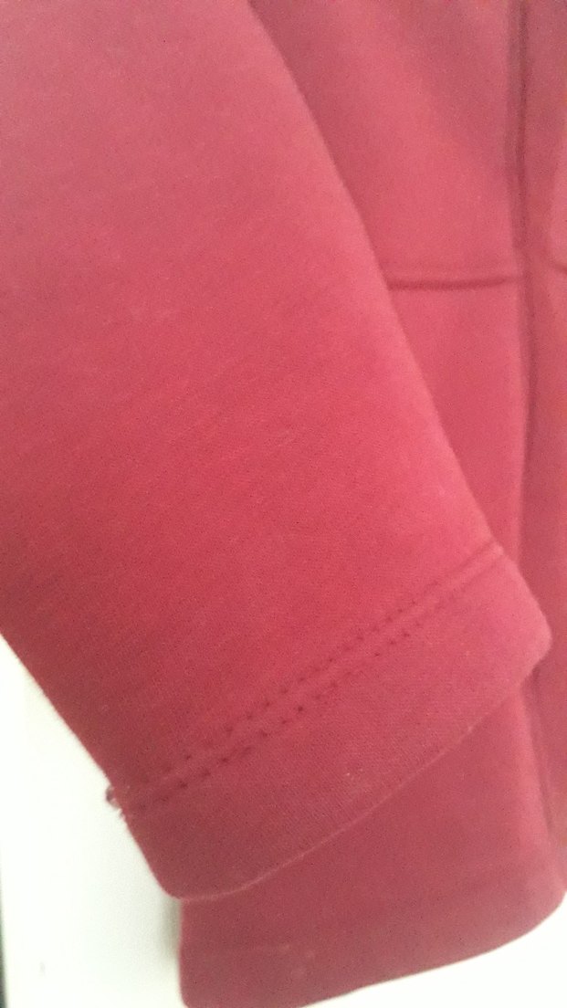 Bordo fermuarlı  Çocuk Mont - Görsel 3