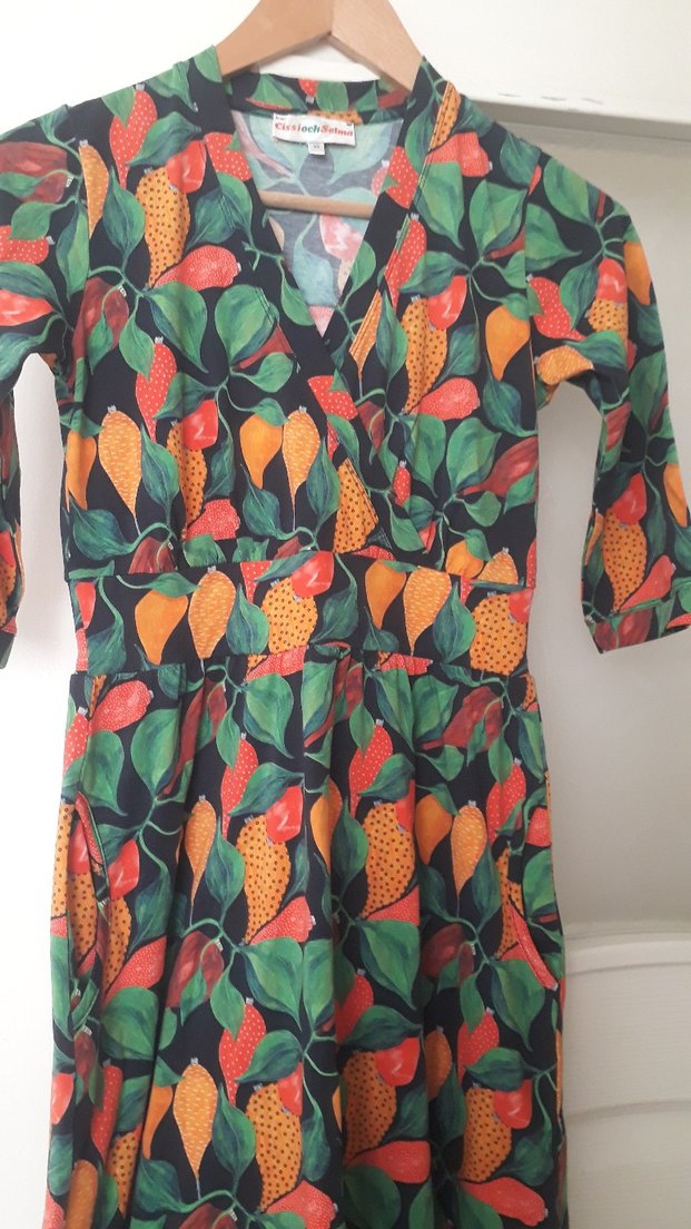 Çok Renkli Bohem Uzun Elbise - Görsel 2