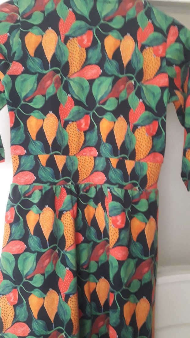 Çok Renkli Bohem Uzun Elbise - Görsel 4