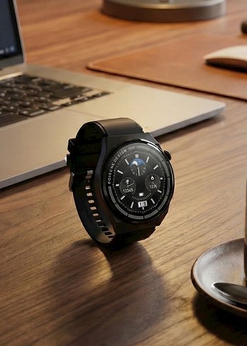 Porsche GT3 Max Siyah Akıllı Saat - Görsel 6