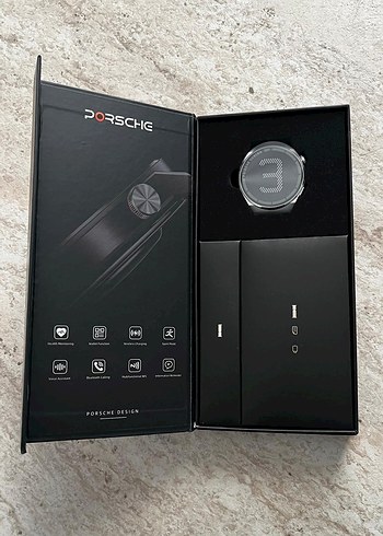 Porsche GT3 Max Siyah Akıllı Saat - Görsel 2