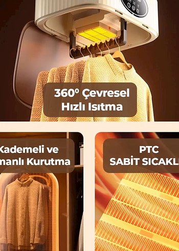 Katlanabilir Portatif Kurutma Makinesi - Görsel 2