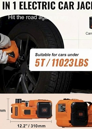 Dahili Lastik Şişirme Pompalı Vakum - Görsel 4