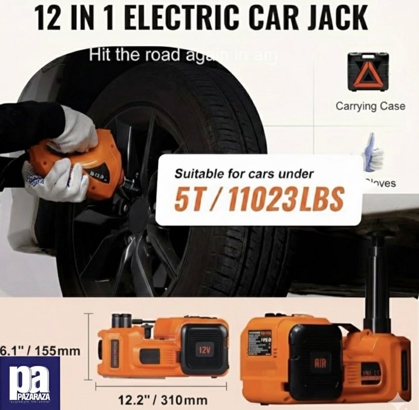 Dahili Lastik Şişirme Pompalı Vakum - Görsel 4