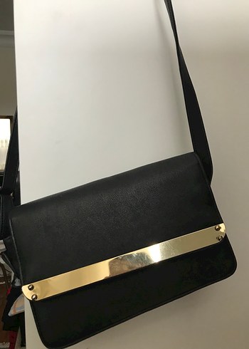 Siyah Deri Çanta - Görsel 2