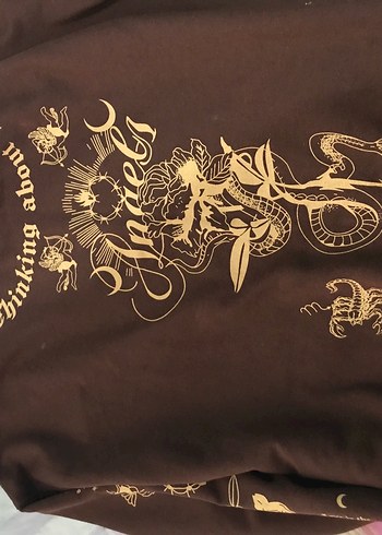 Kahverengi Sweatshirt - Görsel 3