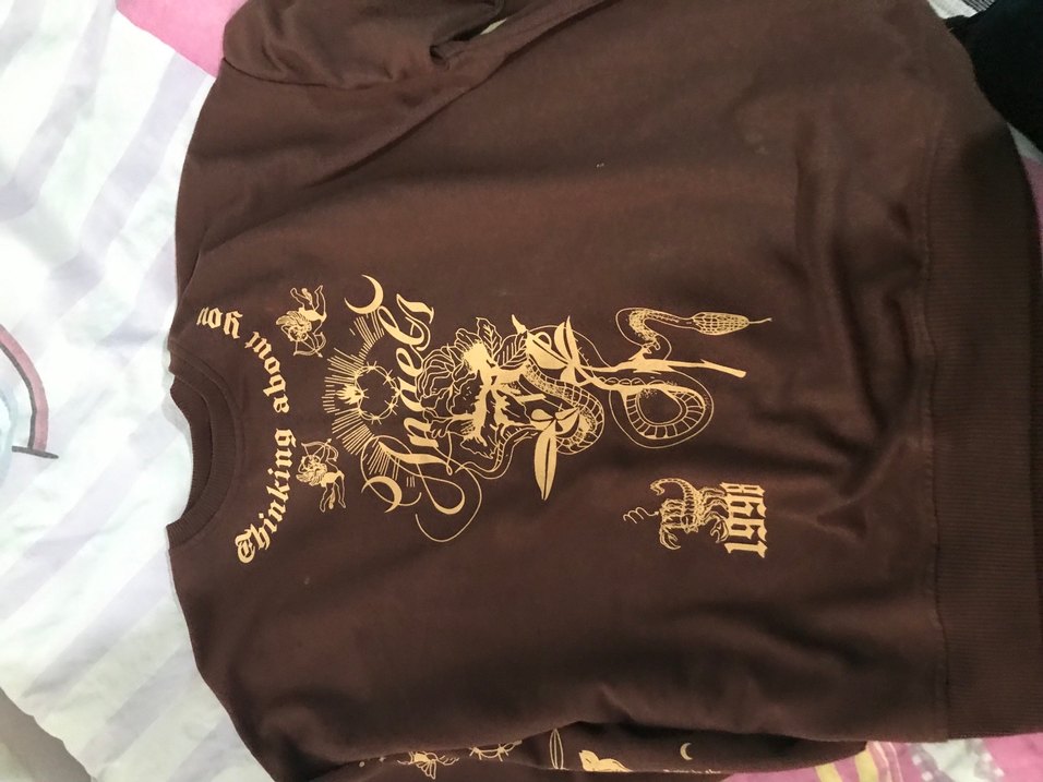 Kahverengi Sweatshirt - Görsel 2